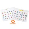 Imapad Duo letras mayúsculas y minúsculas