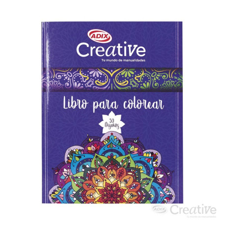 LIBRO MANDALA PARA COLOREAR CREATIVE