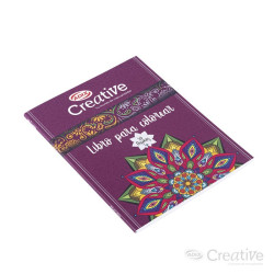 LIBRO MANDALA PARA COLOREAR CREATIVE