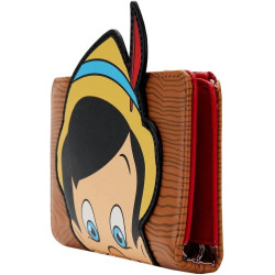 BILLETERA DISNEY PINOCCHIO PEEKING FLAP WALLET