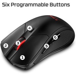 Pulsefire Dart mouse inalámbrico HyperX