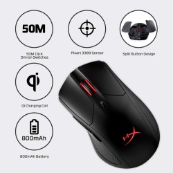 Pulsefire Dart mouse inalámbrico HyperX