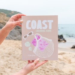 Libro Coast para colorear - Tiare Pezoa